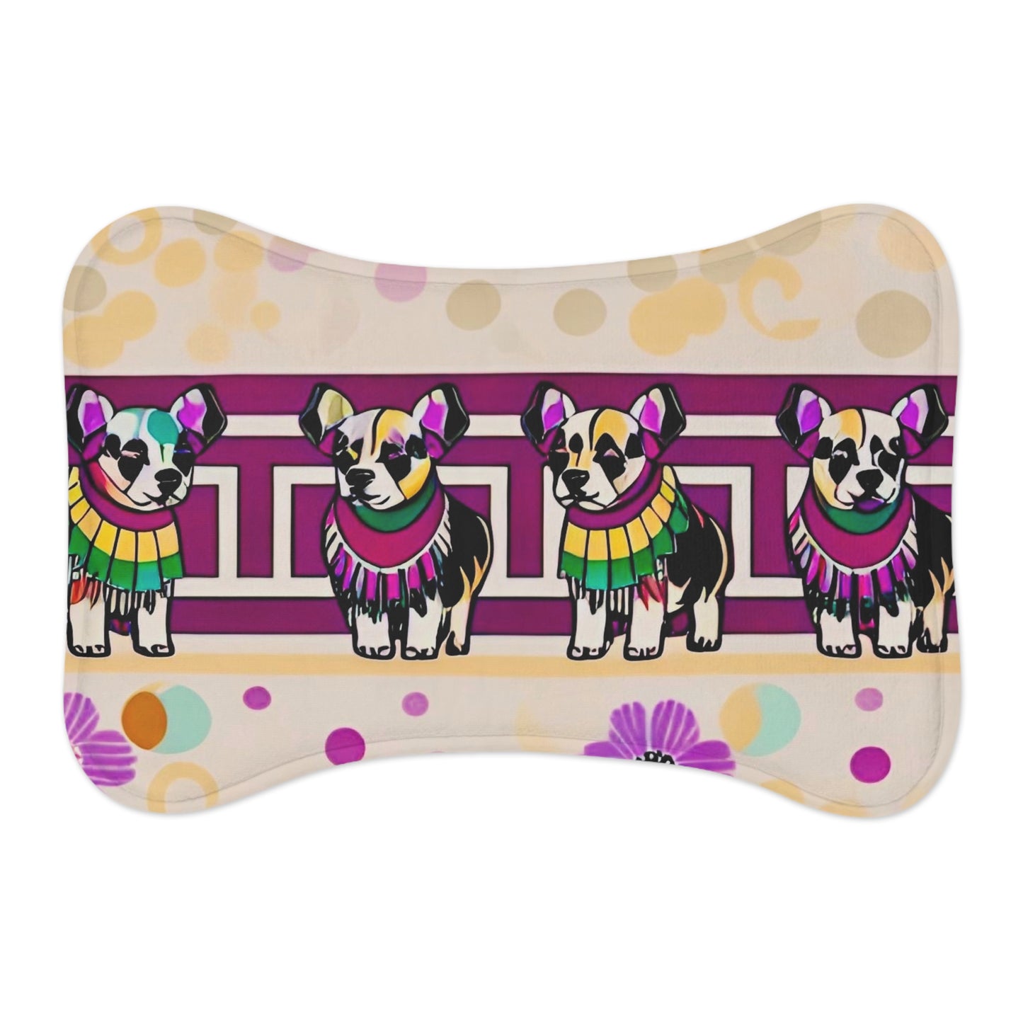 Mat For Cat Food Bowls | Four Amigos | ZwoLife