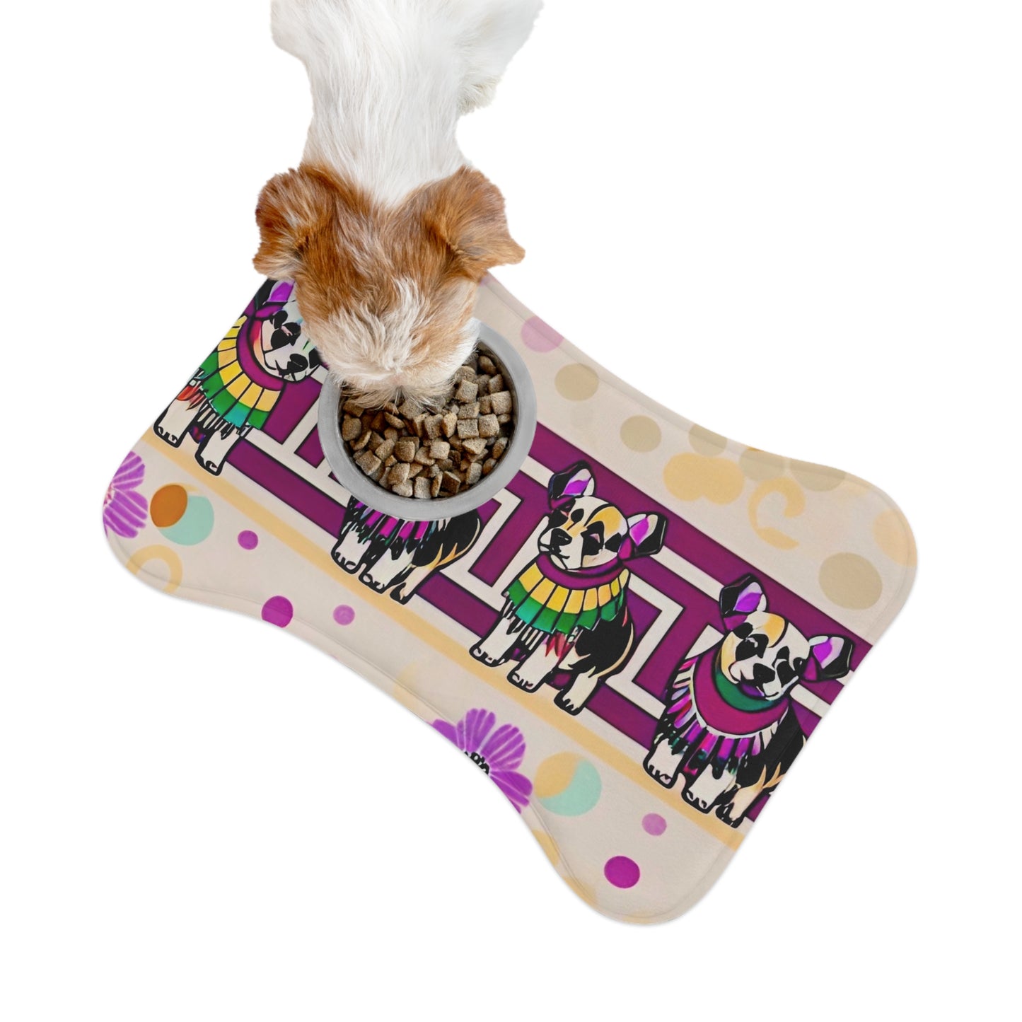 Mat For Cat Food Bowls | Four Amigos | ZwoLife