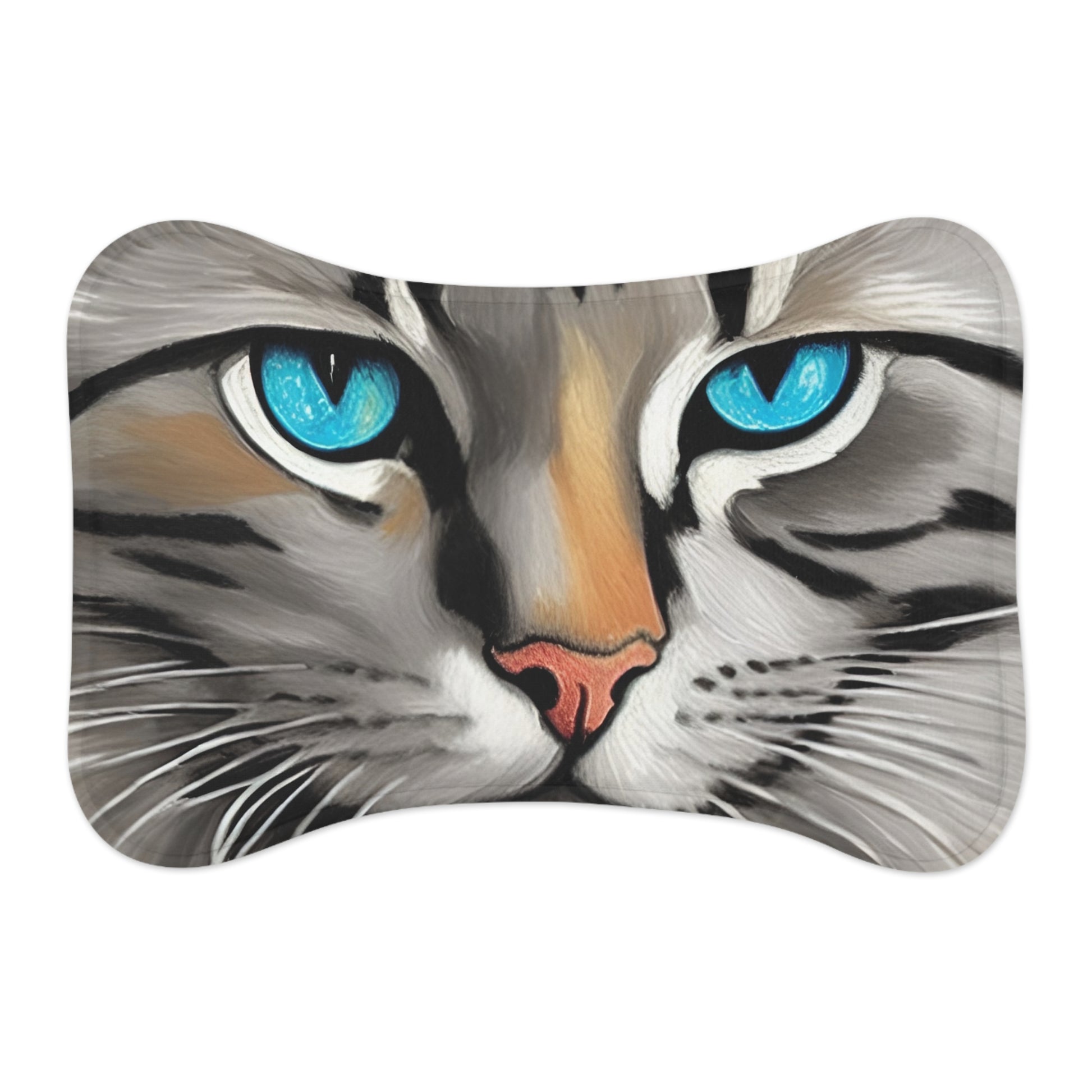 Dog Bowl Mat | Blue Eyes | ZwoLife