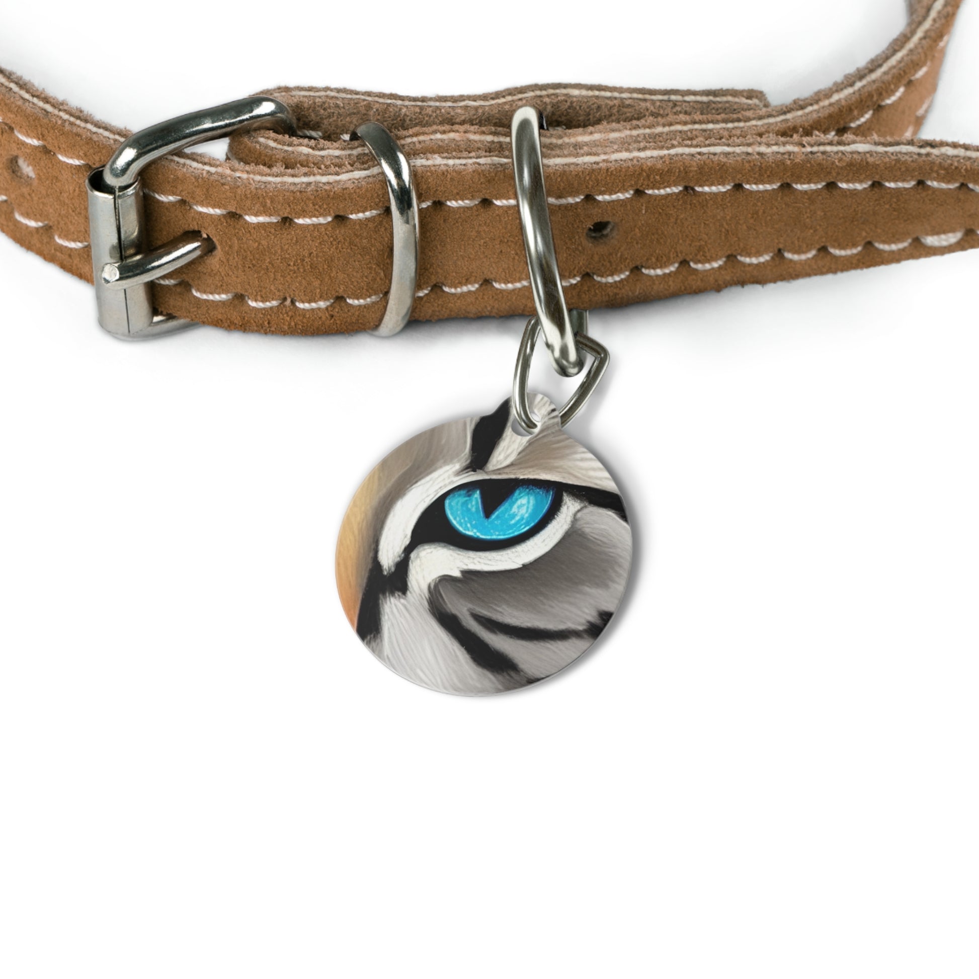 Dog Tag Collar | Blue Eyes | ZwoLife