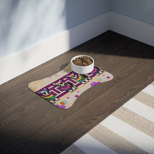 Mat For Cat Food Bowls | Four Amigos | ZwoLife