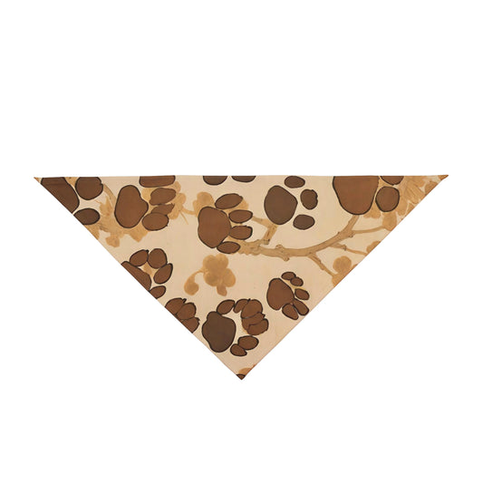 Dog Bandanas For Collars | Brown Paws | ZwoLife