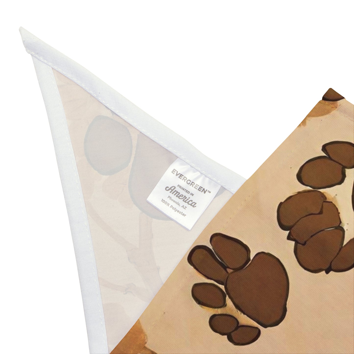 Dog Bandanas For Collars | Brown Paws | ZwoLife